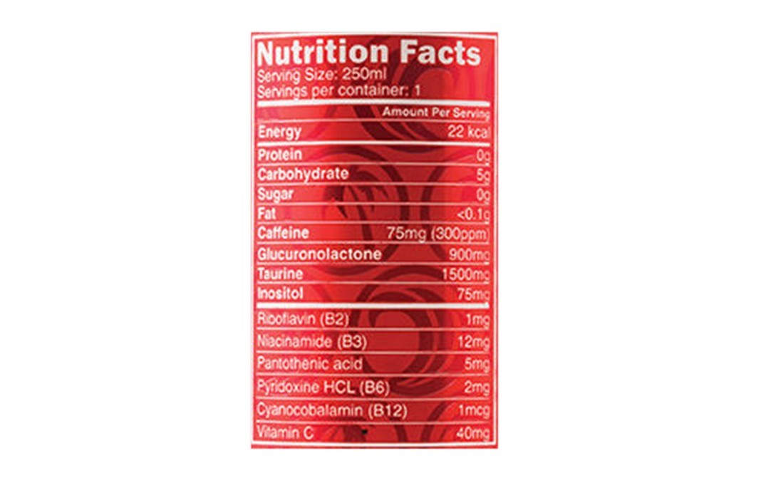 XS Energy Drink Cranberry Apple Juice Blast    Can  250 millilitre